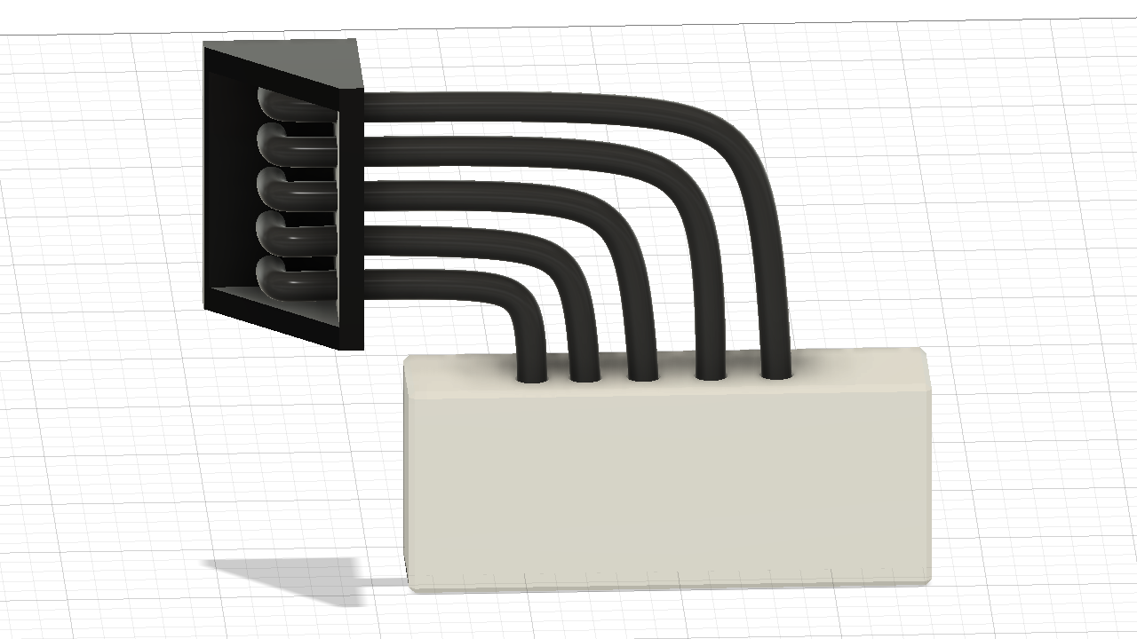 Cooling assembled
